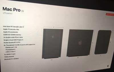Apple готовит новую версию ноутбука Mac Pro