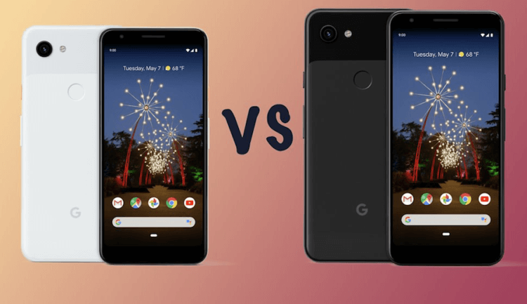 В чем разница между Google Pixel 3a и Pixel 3a XL