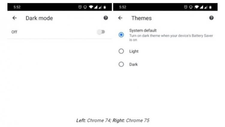 В новой версии Google Chrome на Android стало проще включить тёмную тему и использовать пароли