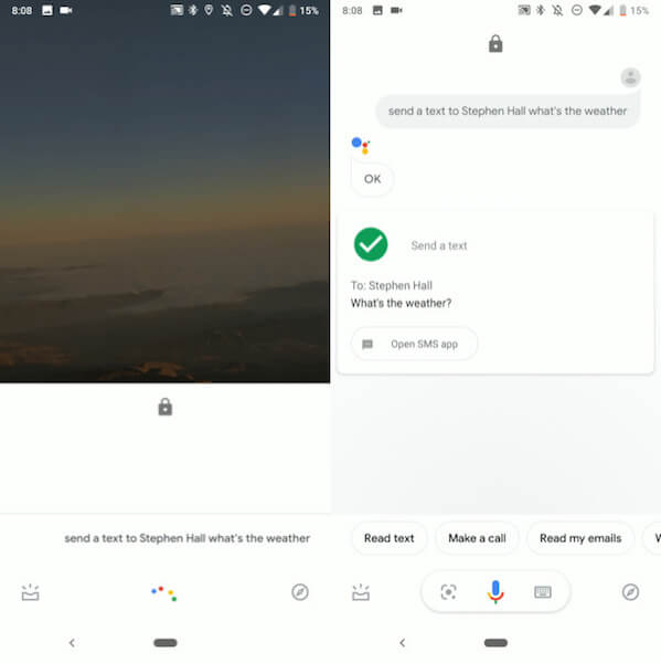 Google Assistant для Android обучают новым трюкам для работы на заблокированном экране