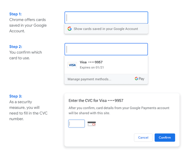 Google Chrome получил углубленную поддержку Google Pay