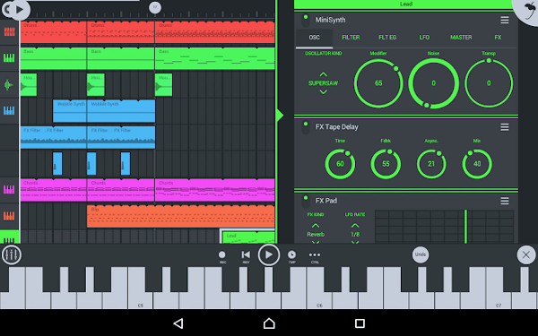 Лучшие программы для создания музыки на Android