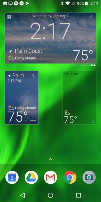 Лучшие погодные виджеты для Android